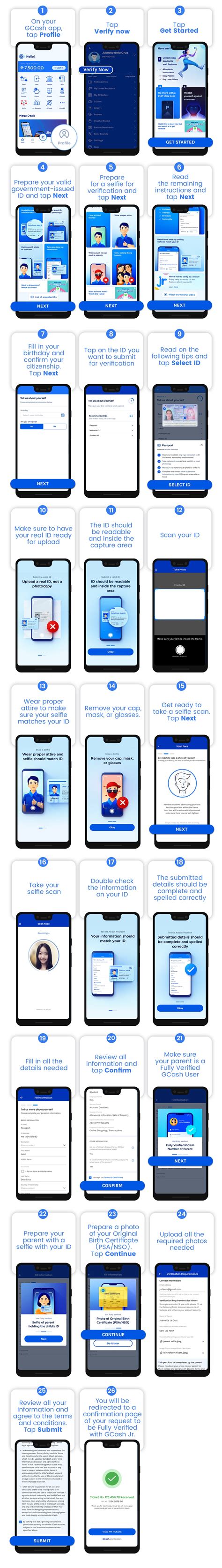 Here's how to get FULLY verified with GCash Jr.! .